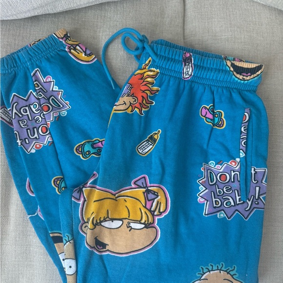 Blue Rugrats Graphic Pajama Pants - Picture 1 of 4